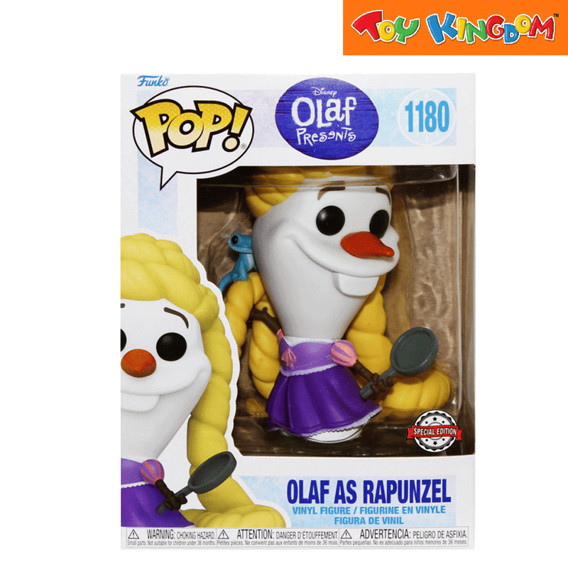 Funko Pop! Disney Olaf Presents Olaf as Rapunzel Vinyl Figure