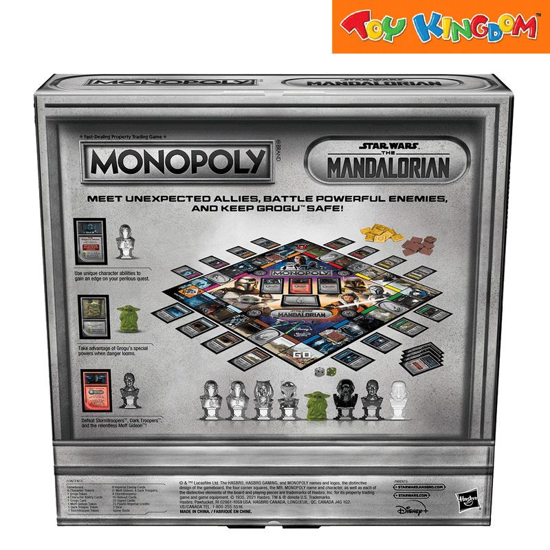 Hasbro Gaming Monopoly Star Wars The Mandalorian Board Game