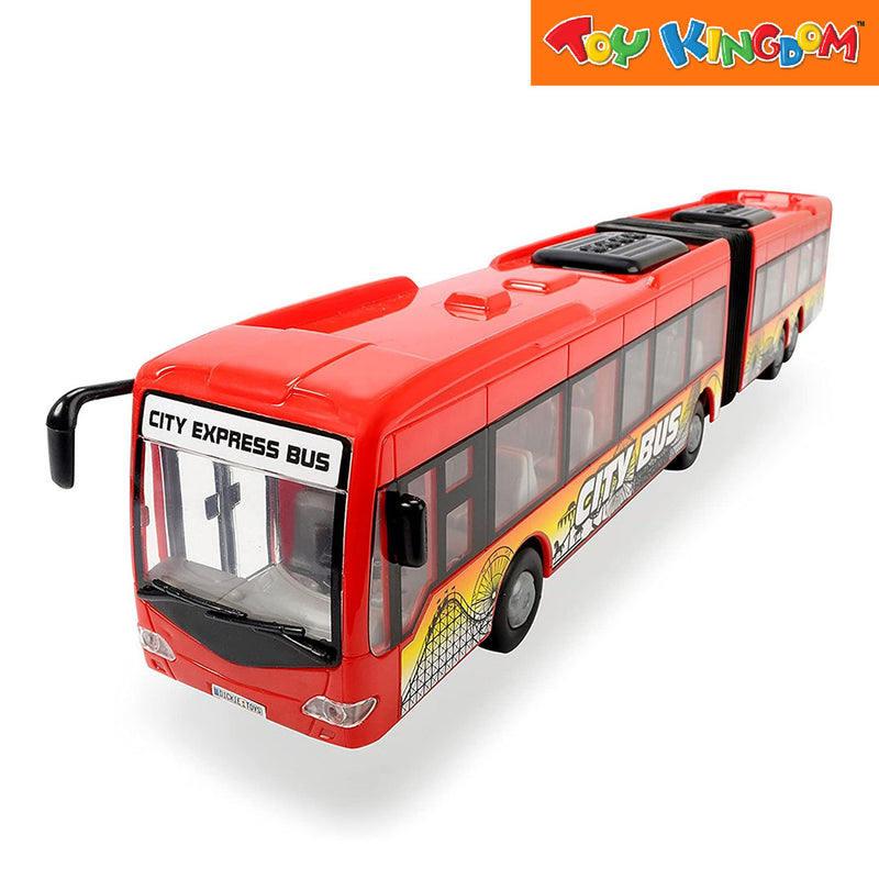 Dickie Toys City Express Bus Red Vehicle