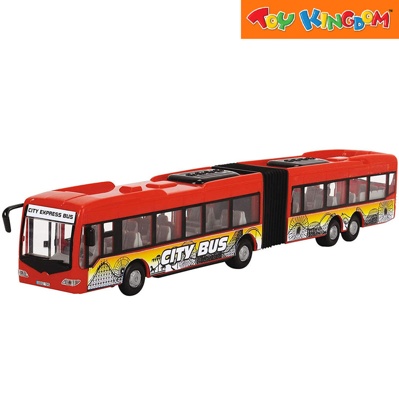 Dickie Toys City Express Bus Red Vehicle