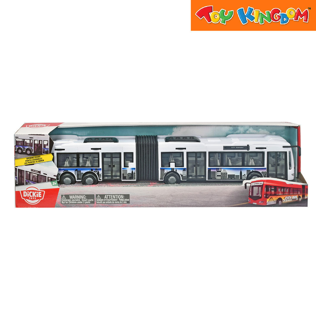 Dickie Toys City Express Bus White Vehicle | Toy Kingdom