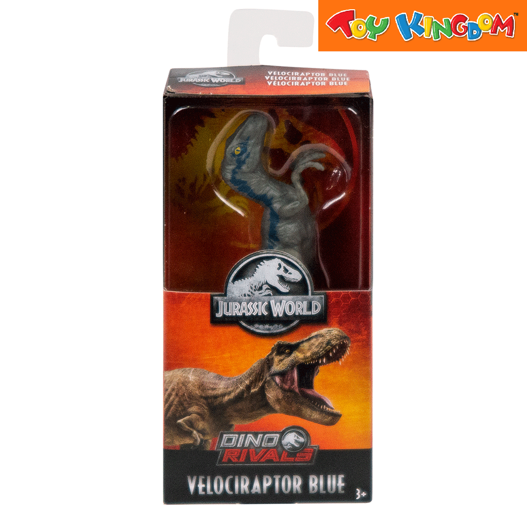 Jurassic World Dino Rivals Velociraptor Blue Figure | Toy Kingdom