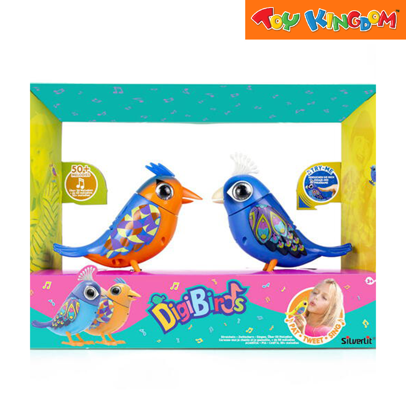 DigiBirds II Twin Pack Interactive Bird Toy