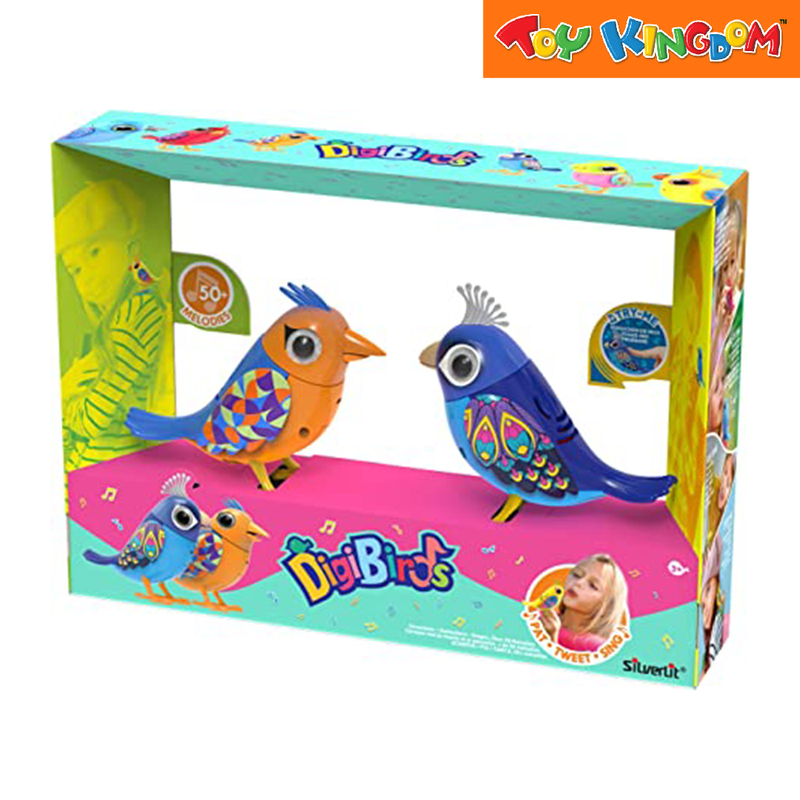 DigiBirds II Twin Pack Interactive Bird Toy