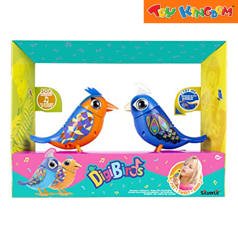 DigiBirds II Twin Pack Interactive Bird Toy