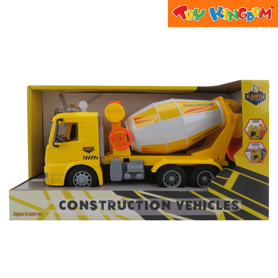 Earth Movers Construction Vehicle Mixer Vehicle | Toy Kingdom