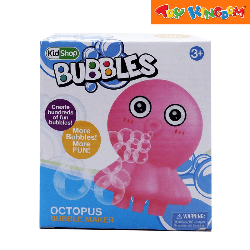 KidShop Pink Octopus Bubble Maker