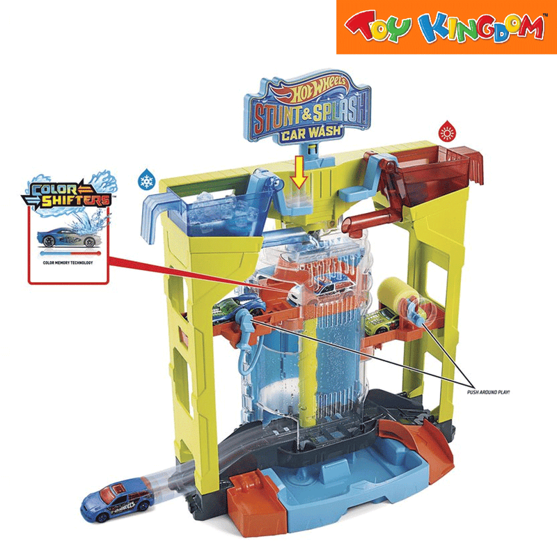 Hot Wheels Dragon Drive Firefight, Stunt+Splash Car popular Wash, Super Twist Tire Shop