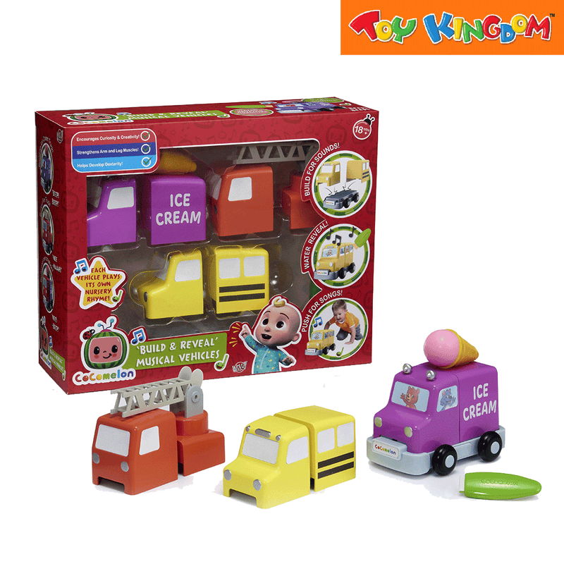 Cocomelon Vehicle Activity Set