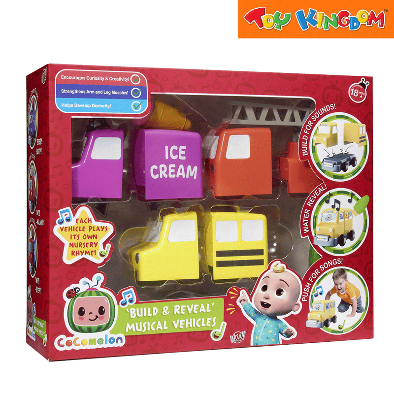 Cocomelon Vehicle Activity Set