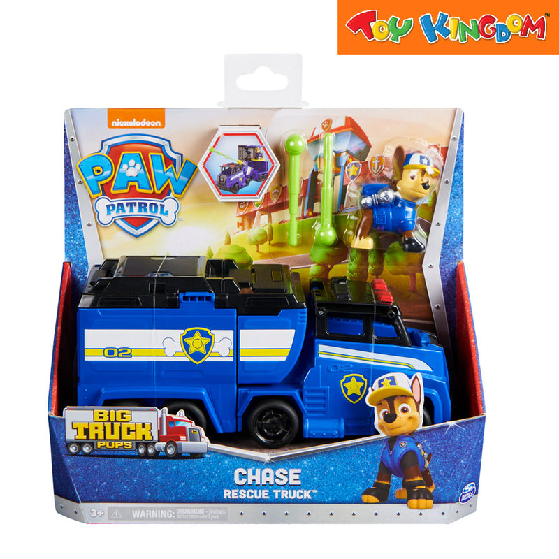 Paw Patrol Big Truck Pups Rescue Truck Chase Playset