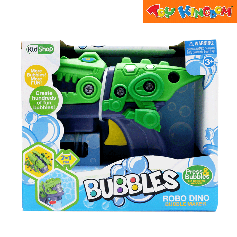 KidShop Robo Dino Bubble Maker