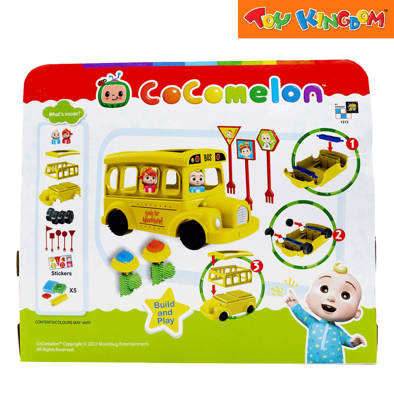 Cocomelon School Bus Kit Playset