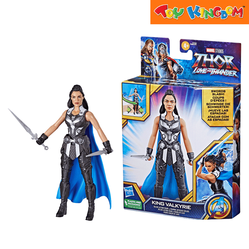 Marvel Thor Love and Thunder Deluxe King Valkyrie Action Figure