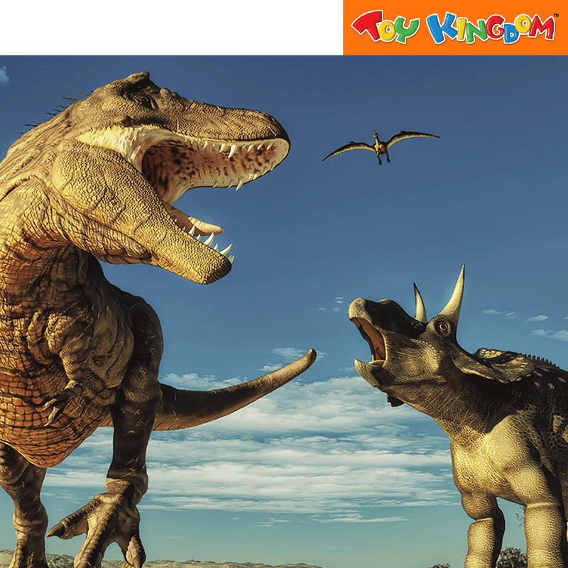 Prime 3D Discovery Discovery T-Rex Vs. Triceratops 150pcs 150 pcs Puzzle
