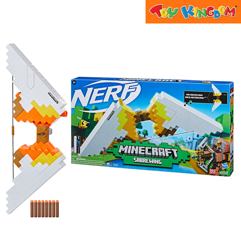 Nerf Minecraft Sabrewing Motorized Bow