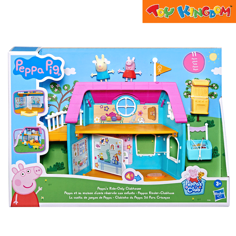 Peppa Pig Peppa's Kids-Only Clubhouse Playset