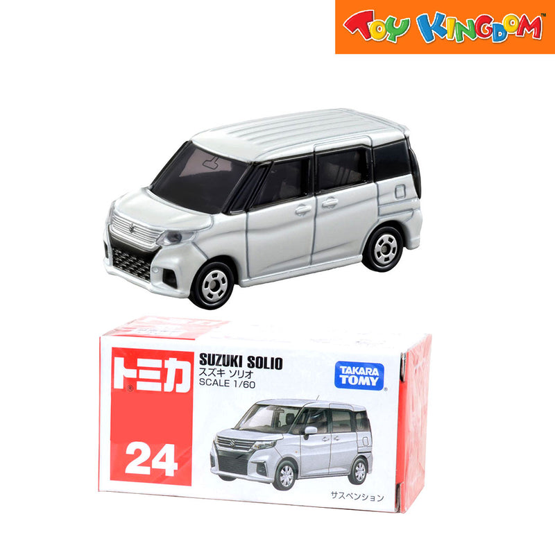 Tomica No .24 Silver Suzuki Solio Die-cast Vehicle