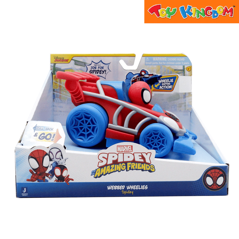 Disney Jr. Marvel Spidey and His Amazing Friends Webbed Wheelies Spidey Vehicle