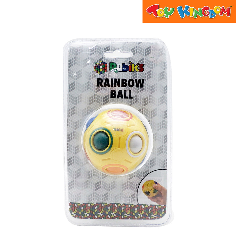 Rubik's Rainbow Ball Yellow 3D Combination Puzzle