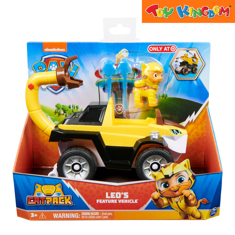 Paw Patrol Cat Pack Leo's Feature Vehicle Playset