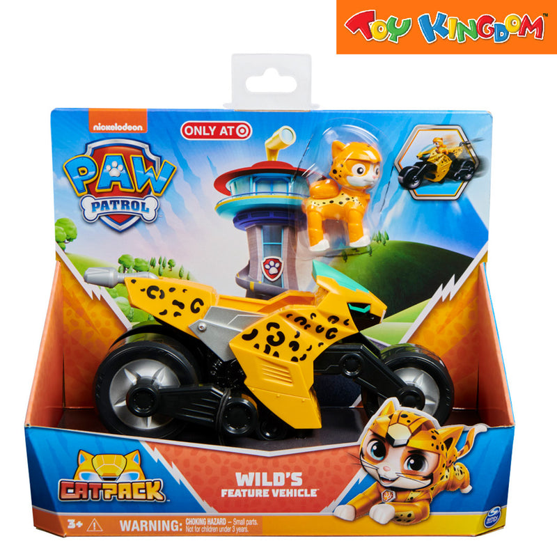 Paw Patrol Cat Pack Wild's Feature Vehicle Playset