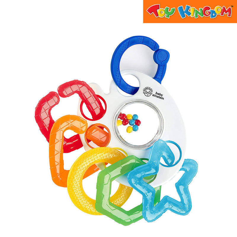 Kids II Baby Einstein Shake, Rattle & Soothe Teether Links Ring