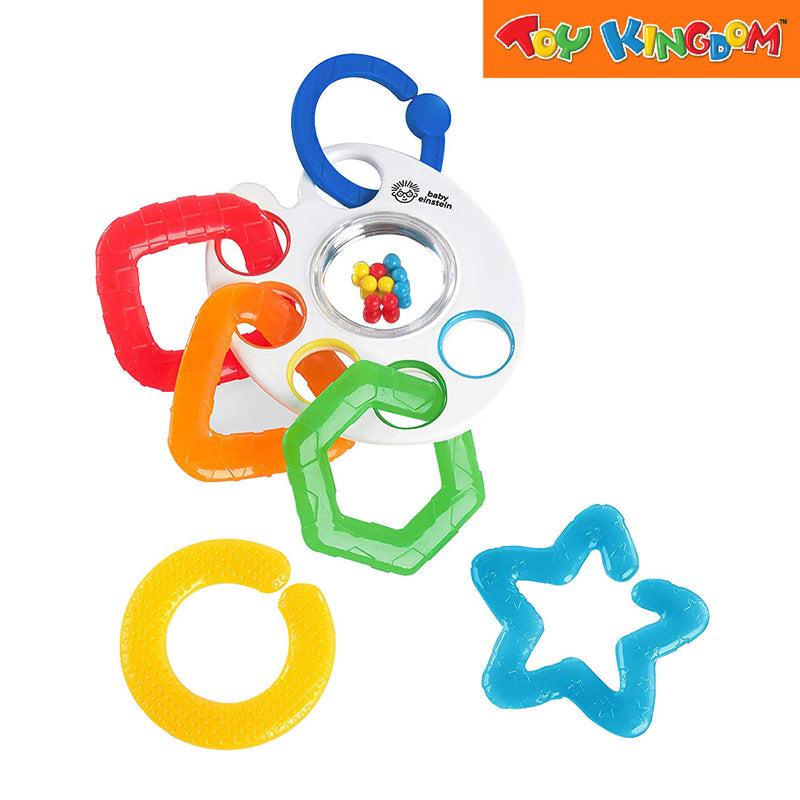 Kids II Baby Einstein Shake, Rattle & Soothe Teether Links Ring