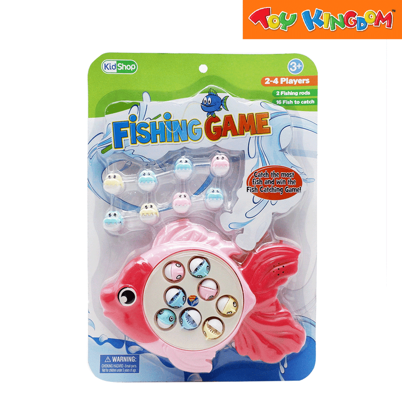 KidShop Pink Fishing Game