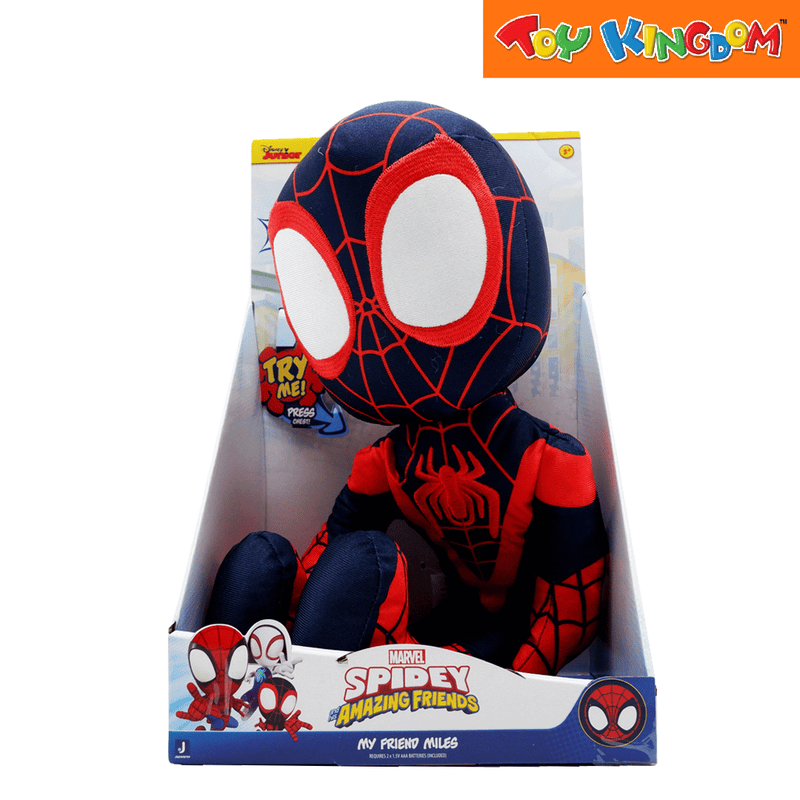 Jazwares Disney Junior Marvel My Friend Spidey Plush - Shop Plush Toys at  H-E-B