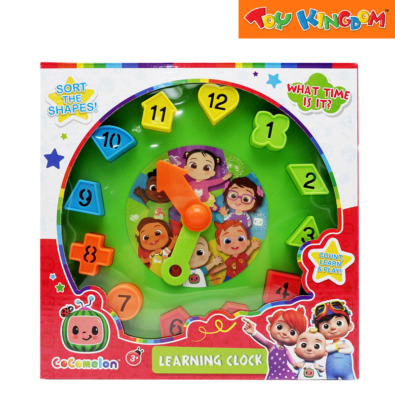 Cocomelon JJ and Friends Green Learning Clock