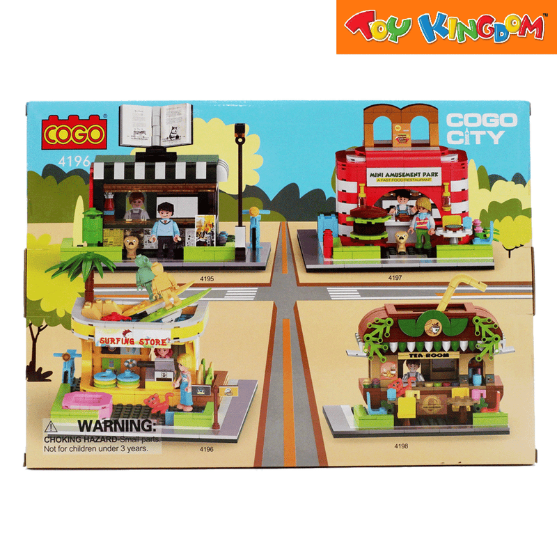 Cogo City Surf Shop Building Blocks