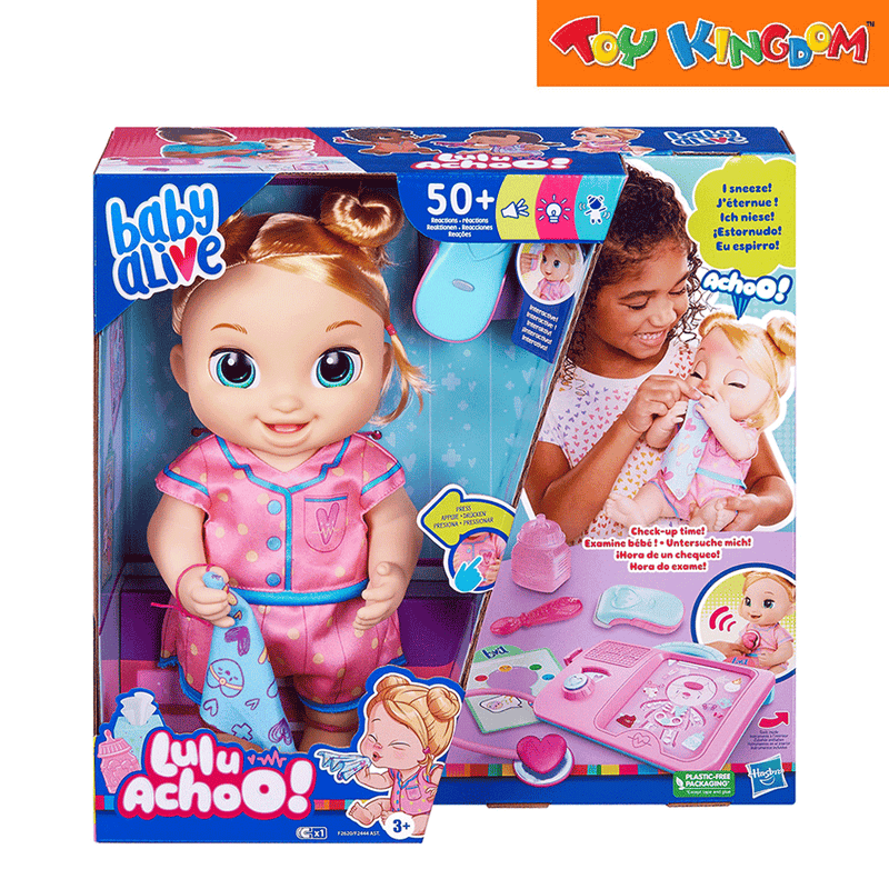 Baby Alive Lulu Achoo Blonde Baby Doll