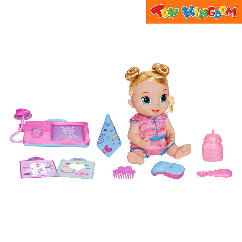 Baby Alive Lulu Achoo Blonde Baby Doll