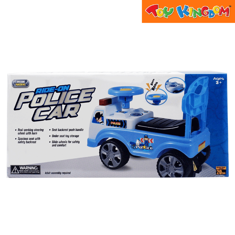 Dream Machine Ride-On Police Car