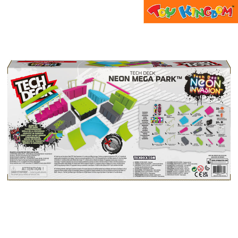 Tech Deck Neon Mega Park X-Connect Fingerboard Ramp Set