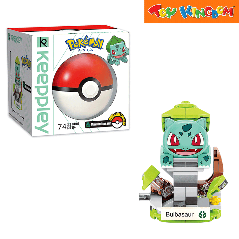 Keeppley Pokemon Mini Bulbasaur Building Blocks