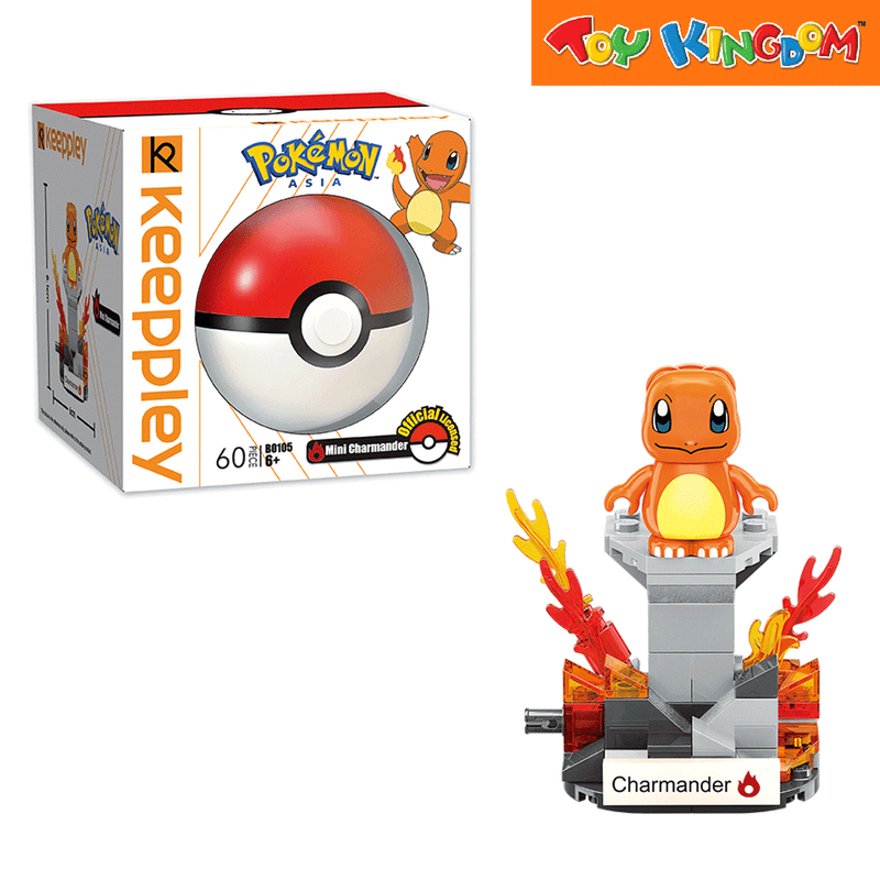 Keeppley Pokemon Mini Charmander Building Blocks