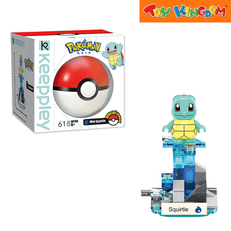 Keeppley Pokemon Mini Squirtle Building Blocks