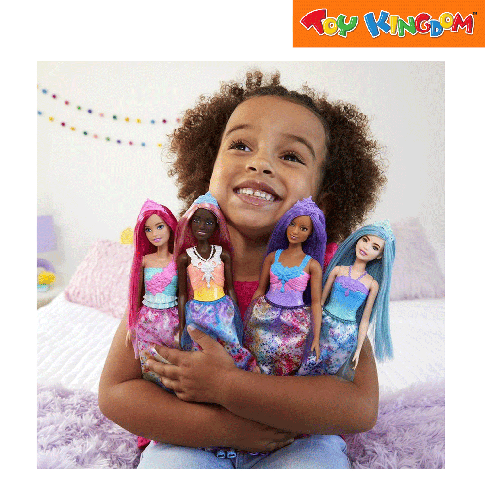 Barbie Dreamtopia Purple Hair Princess Doll Toy Kingdom