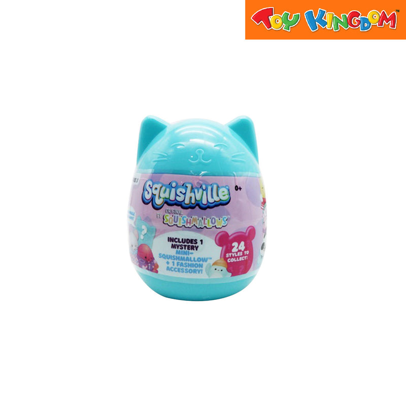 Squishmallows Squishville Blue 2 inch Mystery Pack