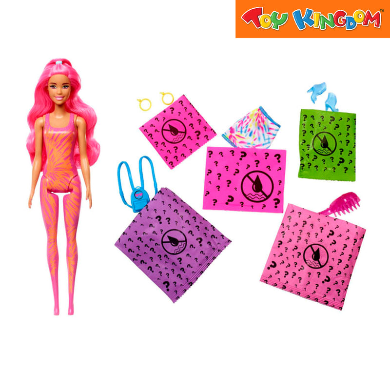 Barbie Color Reveal Neon Tie-Dye Series Barbie Doll