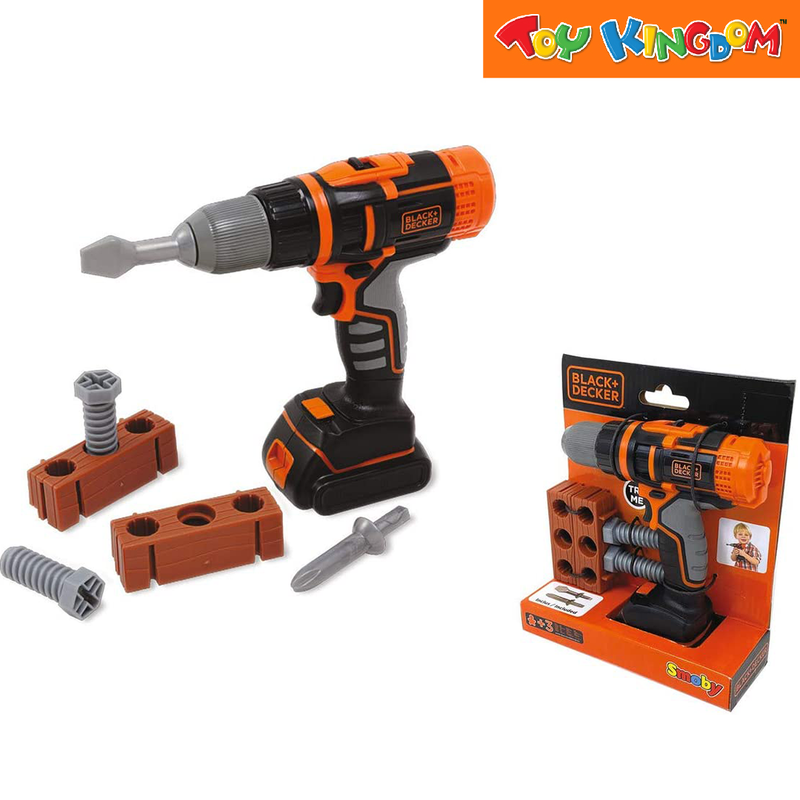 Black & Decker Mechanical Drill and Accessories Playset