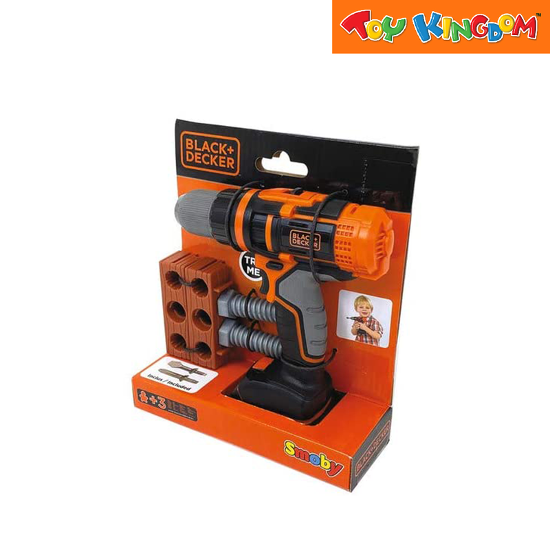 Black & Decker Mechanical Drill and Accessories Playset