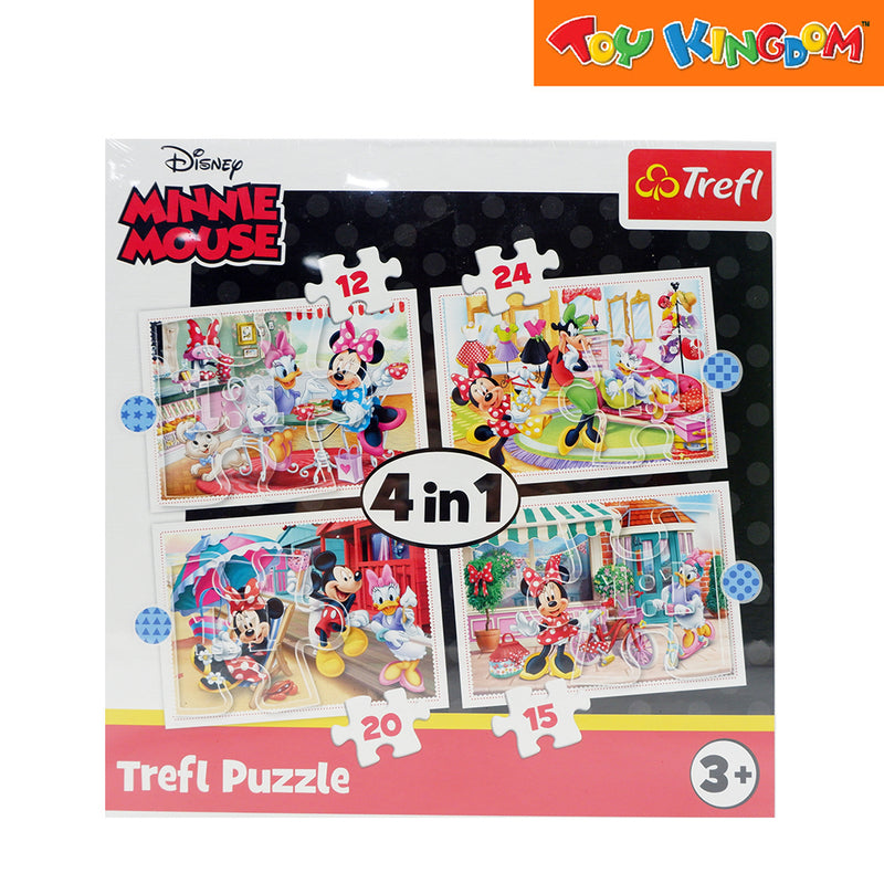 Trefl Disney Minnie with Friends 4-in-1 Puzzle