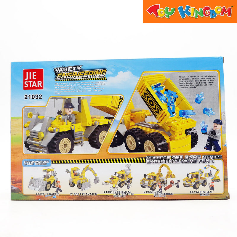 Jie Star Blocks Variety Engineering Team Crystal Transporter 257 pcs Building Blocks