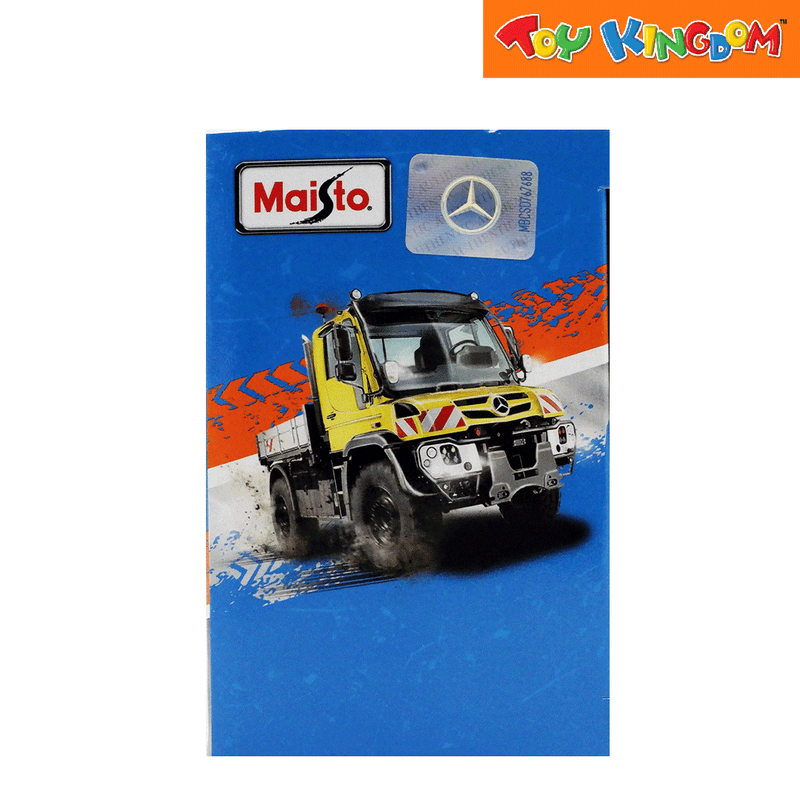 Maisto City Services Unimog U423 Road Sweeper 4.5 inch Die-Cast Vehicle