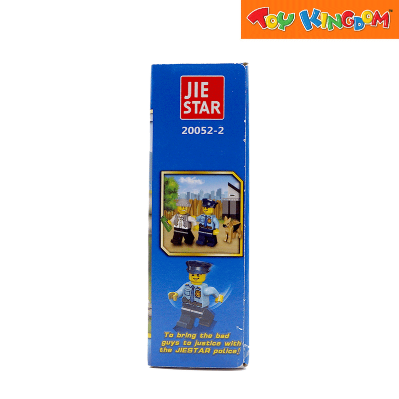 Jie Star Blocks Police & Gangster Chemical Factory Robbery 62 pcs Building Blocks