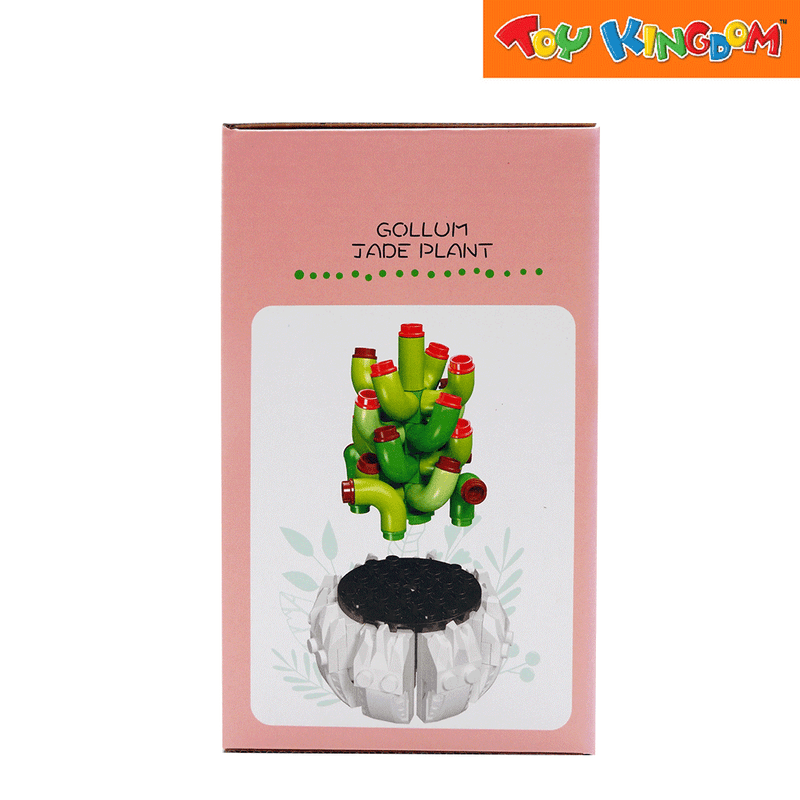 Jie Star Blocks Plants Gollum Jade Plant 120 pcs Building Blocks