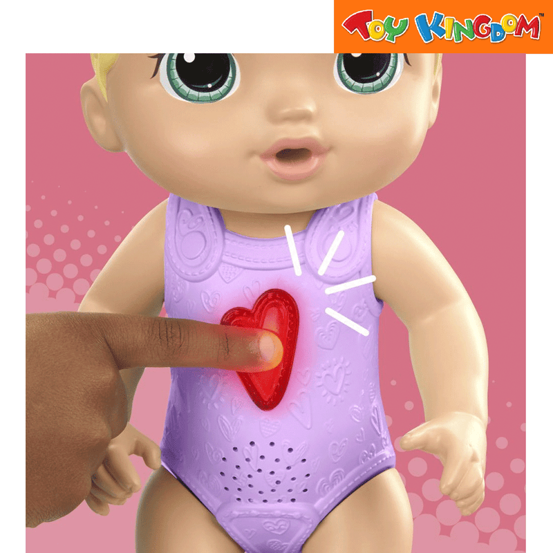 Baby Alive Happy Heartbeats Blonde Hair Baby Doll